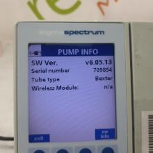 Baxter Sigma Spectrum 6.05.13 with Non-Wireless Battery Infusion Pump - 379358