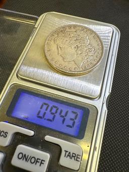 1900 Morgan Silver Dollar 90% Silver Coin 0.94 Oz