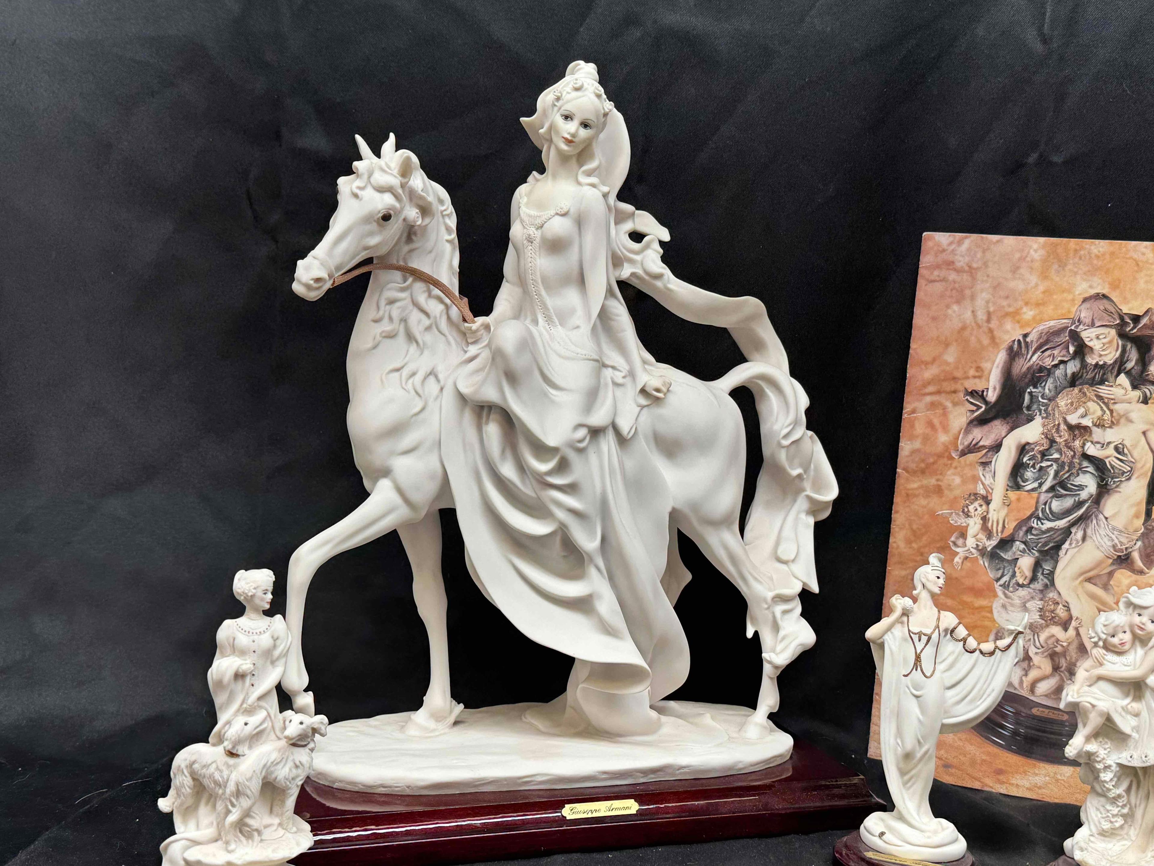 Giuseppe Armani Society Sculpture Statues set
