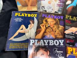 16 Vintage Playboy Magazines 1980s-1990s Centerfolds, Vanna White