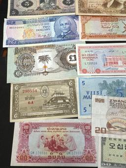 Lot Of Foreign Banknotes