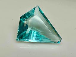 47.2ct Fancy Cut Aquamarine Gemstone