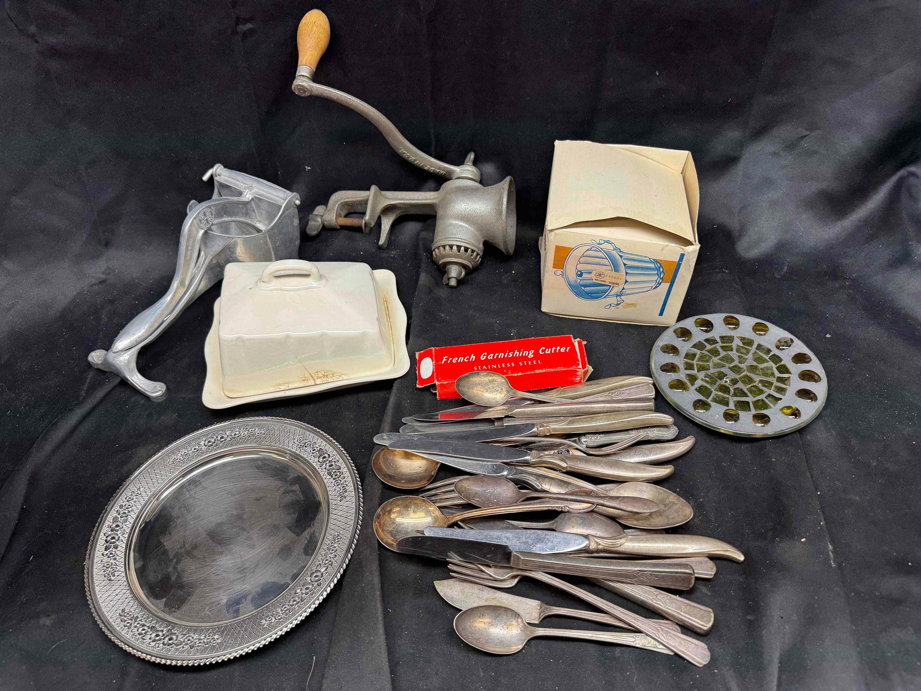 Vintage Kitchenware. Some Silver Plated Flatware