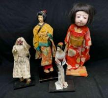 Vintage Japanese Dolls, Geishas