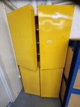 37in tall locking cabinet 2 units