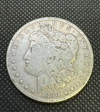 1890-O Morgan Silver Dollar 90% Silver Coin