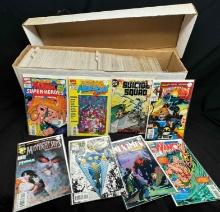 Long Box of Over 200 Comics Seasonal Specials, Midnight Sons, Namor more