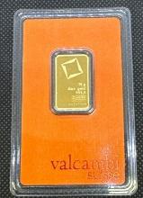 10 Gram Valcambi Suisse 999.9 Fine Gold Bar