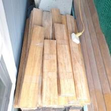pile of toung/grove wood flooring 4in wide approx 1/2in thick various lengths
