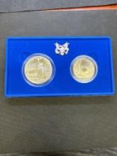 US Mint Liberty Coins Sliver And Half Dollar Coins