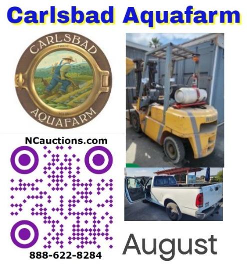 2024 July Carlsbad Aquafarm Foundation Auction