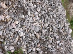 Pile of 3 in Gravel for Road base