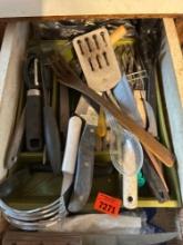 Kitchen, knife, spatula Meat tenderizer