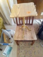 chair and end table