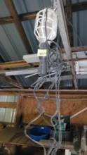 Shop Light and Jumper Cables