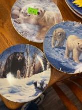 set of Bear plates