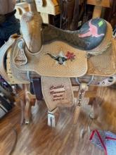 15in roping saddle