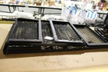 Two camping grills. One small 24" x 18" and one large 36" x 18". Used.
