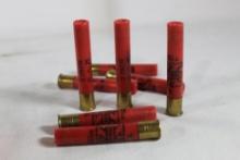Three boxes of 410 shotshells One full #4 Western 3" count 25 , one partial Remington #71/2, 3",