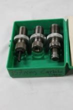 RCBS carbide 3 die set for 38/357. Used, in good condition.