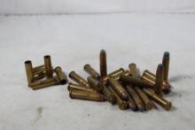 Bag of 32-20, count 22 and bag of fired 32-20 brass, count 37.