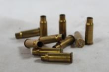Bag of fired 256 Mag brass. Count 95.