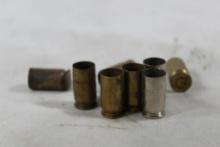 Bag of fired 45 ACP brass, count 92.