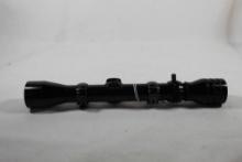 Redfield 2-7x32 post and crosshair rifle scope with leupold rings. Used, in good condition.