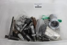 Miscellaneous reloading dies, powder trickler, etc. Used.