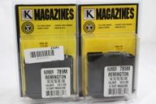 2 Triple K Remington 10 shot mags for 243 and 308