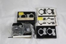5 pkgs Weaver Style scope rings made in China