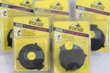 Bag of large Butler Creek flip scope covers. In packages.