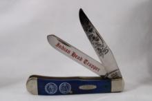 W.R.Case & Sons Cutlery Co. Indian Head commemorative trapper in case with Indian head coin