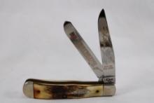 W.R. Case & Sons Cutlery Co. John Wayne commemorative trapper in case