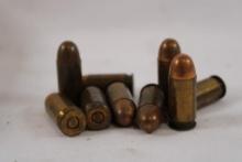 One full unopened Winchester 45 Auto range pack and a bag containing 17 rounds of 45 auto ammo,