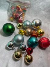 75-100 Vtg Christmas Ornaments and Lights