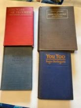 Four Assorted Vintage Books
