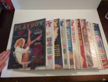 1985 Playboy Magazines - Complete Year