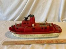 Vintage Ideal Toy Firefighter Boat