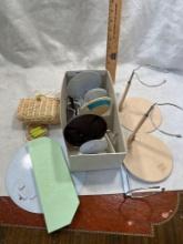 Assorted Doll Stands and Platforms