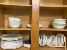Cabinet Of Bowls & Plates