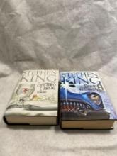 Two Large Print Stephen King Books
