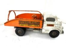 1950'S Structo Toys Toyland Garage 24hr Towing Service X-37 Presses Steel Toy Truck No. 822