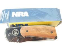 Knife, New, NRA, 3 1/2" Long, Gunstock Knife