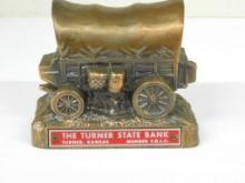 Bank, Turner State Bank Wagon, 4" T x 5" W, Overall