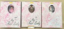 3PC "MY FAIR LADY" BARBIE DOLLS IN BOXES