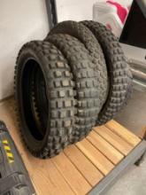 (4) Motorcycle Tires (See Photos)