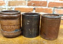 Vintage dice cups