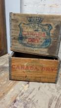 Wood Canada Dry crates