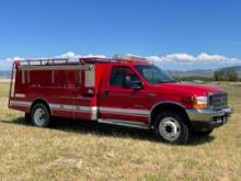 2001 Ford F-550 Fire Support Truck